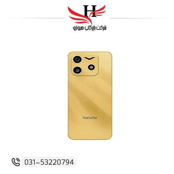 موبایل دو سیمکارت دوربین دار HANOFER-15 PRO مناسب خرید عمده از هیوارو نمایندگی شهرضا اصفهان و تهران